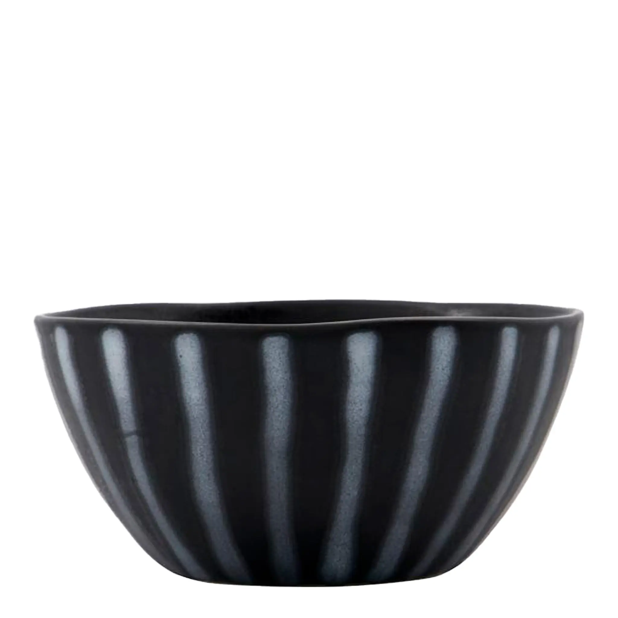 House Doctor Line Skål 12 cm Svart/Brun
