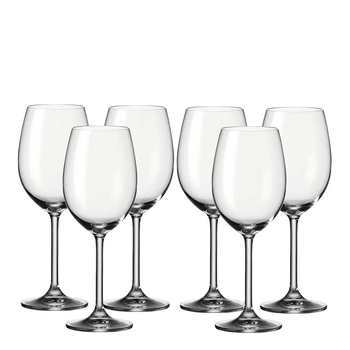 Leonardo Daily Rödvinsglas 46 cl 6-pack