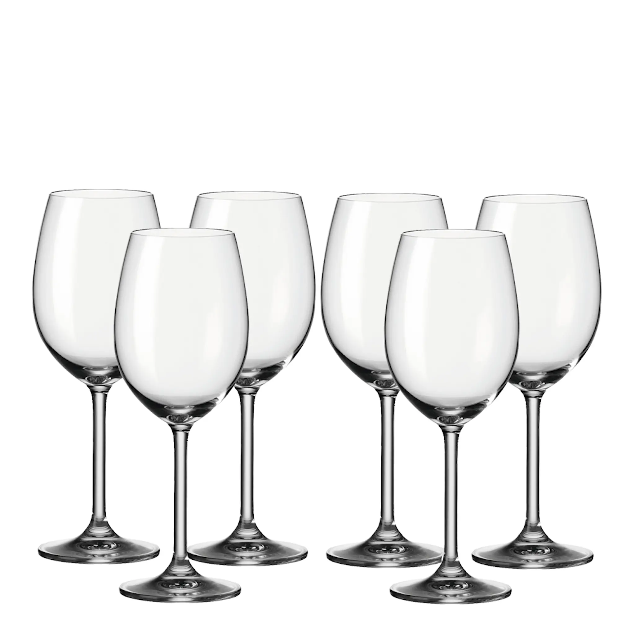 Leonardo Daily Rödvinsglas 46 cl 6-pack