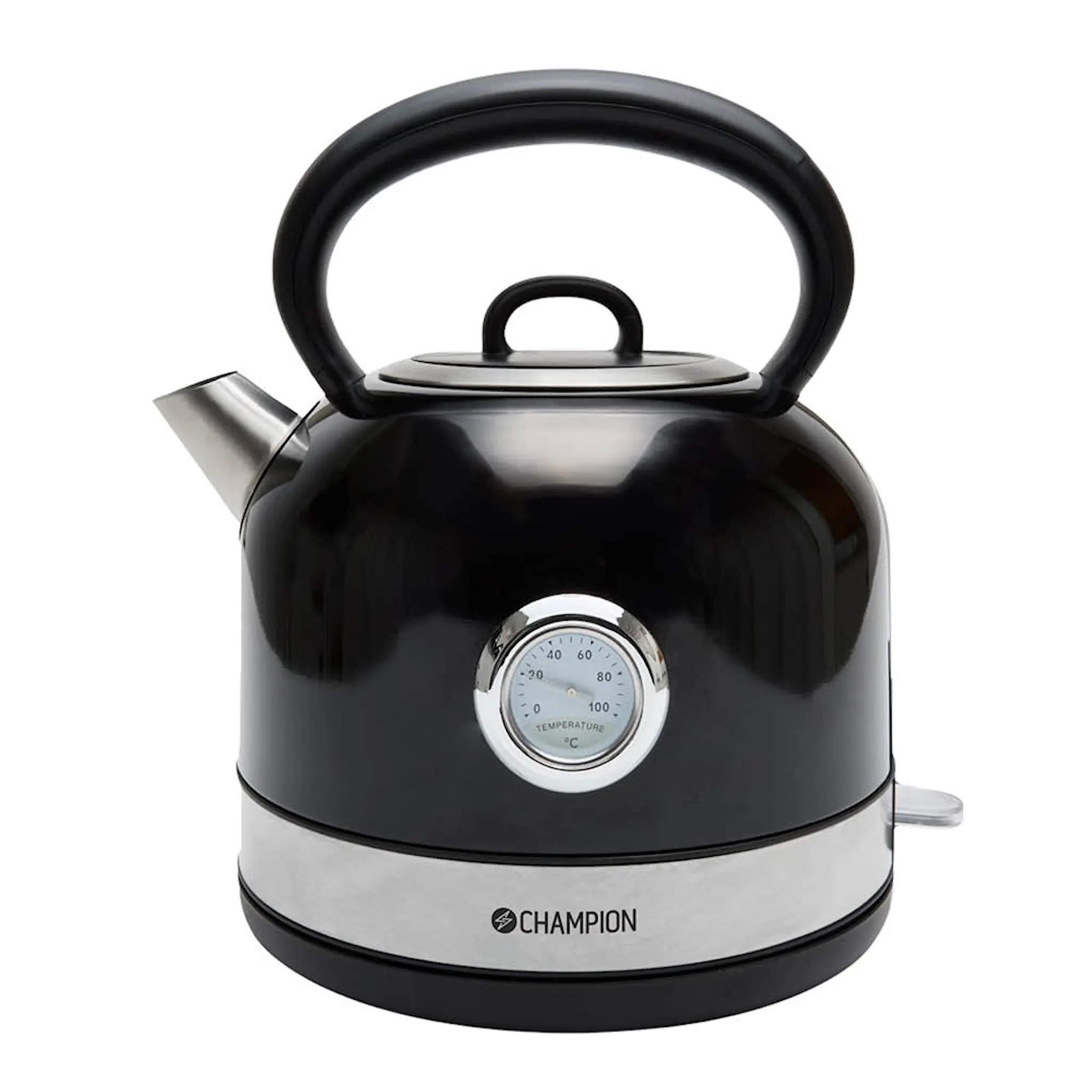CHAMPION Retro vattenkokare 1,7 L VK401 svart