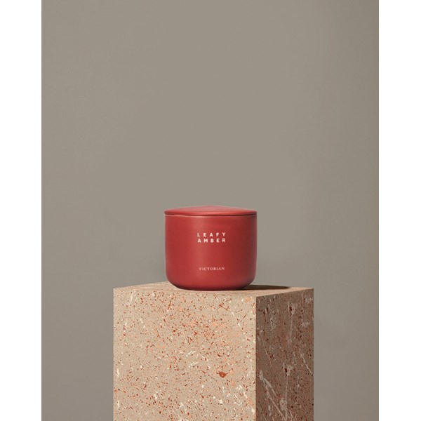 Victorian Leafy Amber Tuoksukynttilä