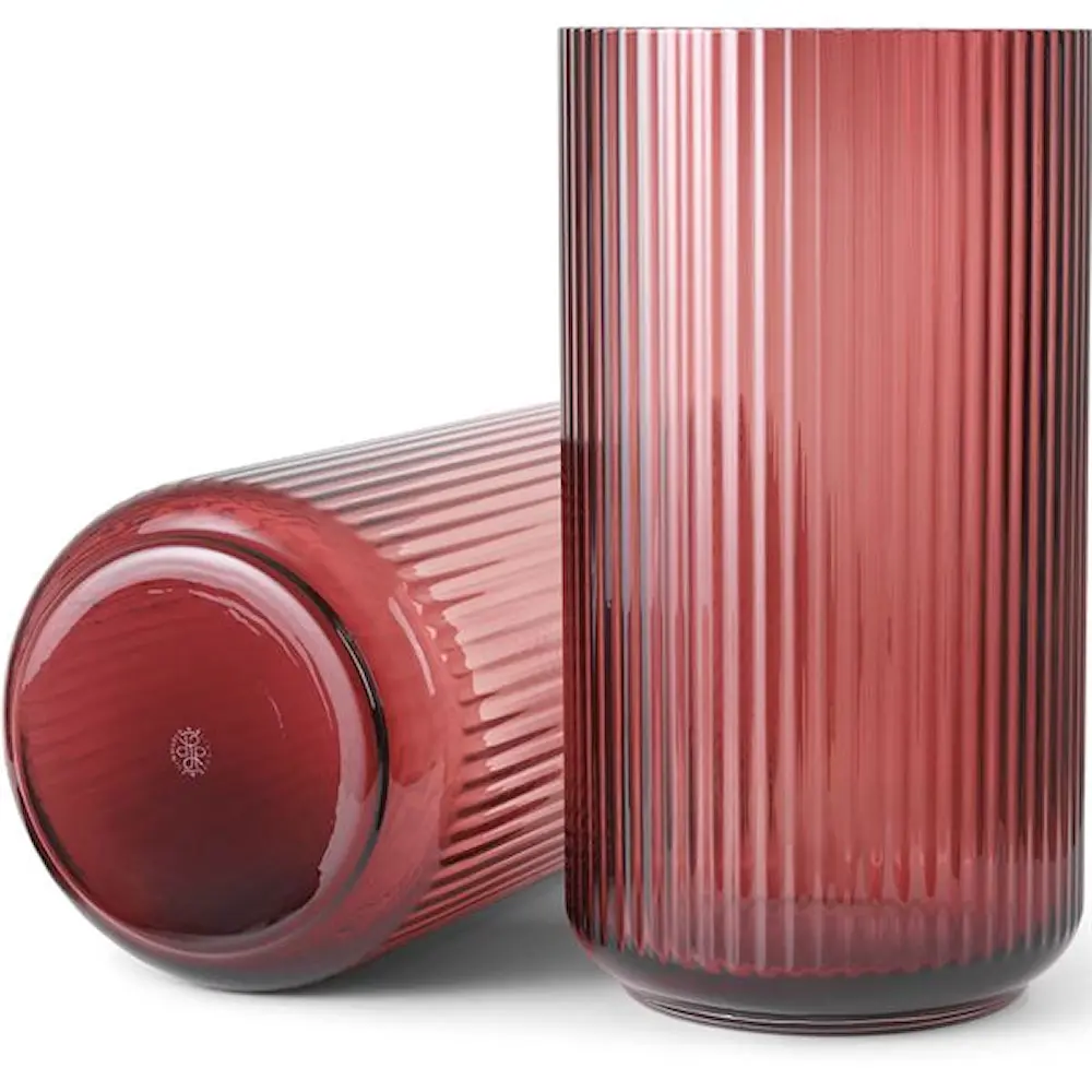 Lyngby Maljakko 38 cm Burgundy