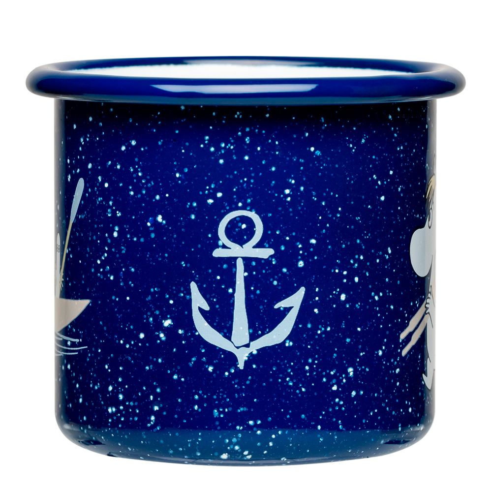 Muurla Mummikopp Emalje 25 cl sjømenn blå