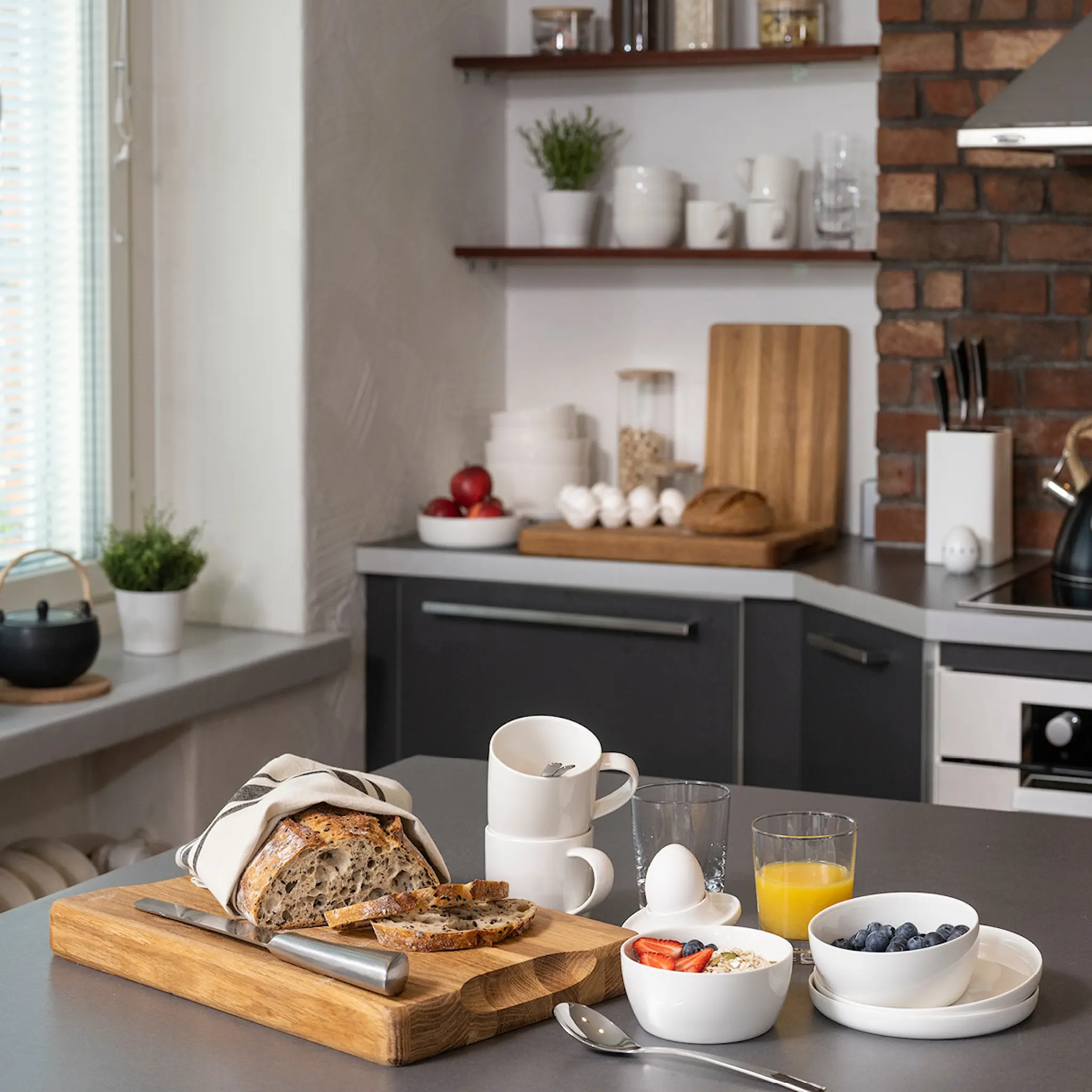 Maku Kitchen Life Skärbräda i ek 40x25 cm