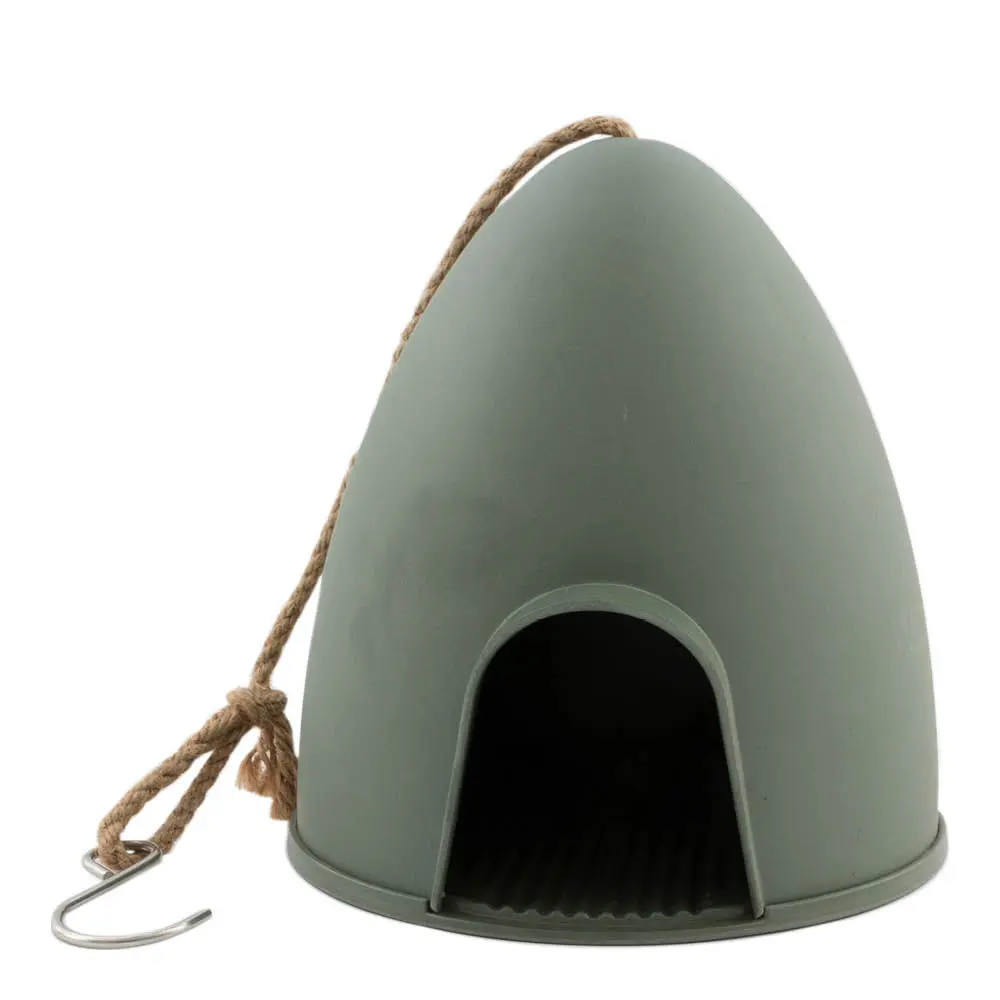 Fuglemater 19 cm grønn