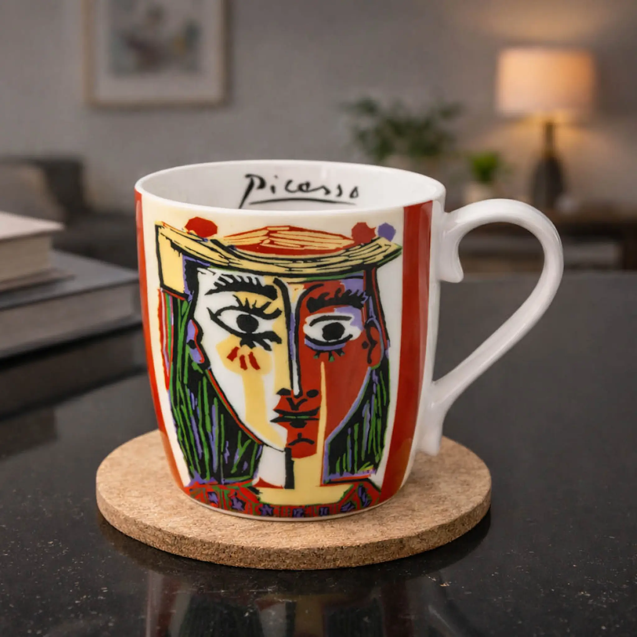Könitz Picasso mugg 45 cl Femme Au Chapeau
