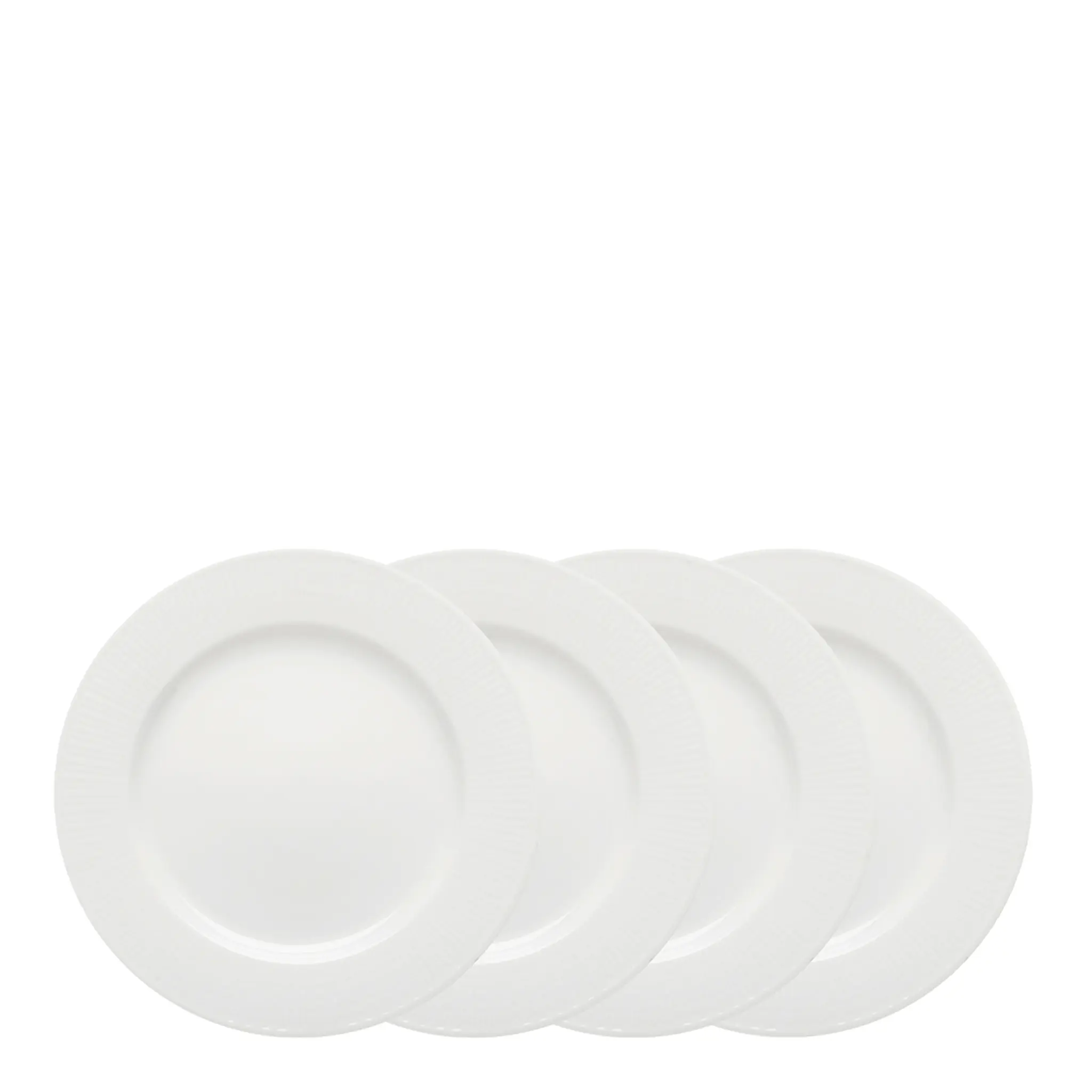 Rörstrand Swedish Grace Tallrik 27 cm 4-pack Snö