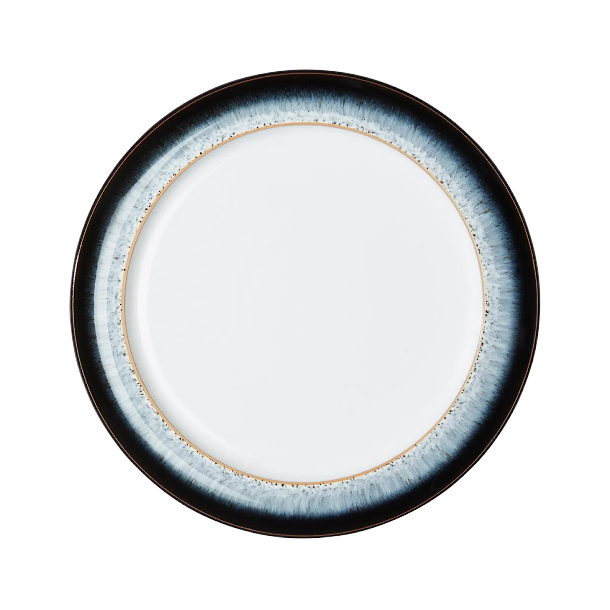 Denby Halo Tallrik 24,5 cm Grå/Svart