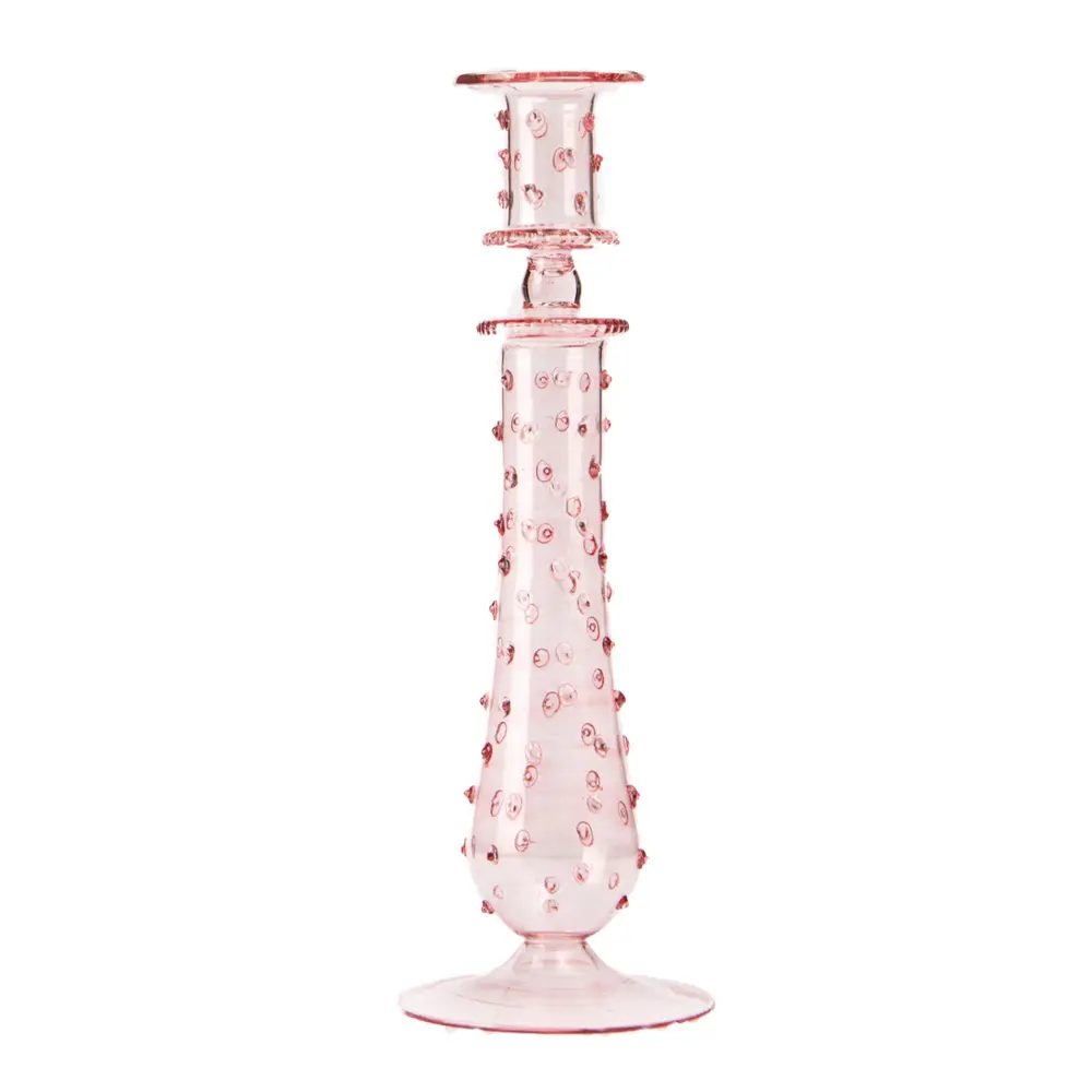 The dots Kynttilänjalka 26 cm Vaaleanpunainen