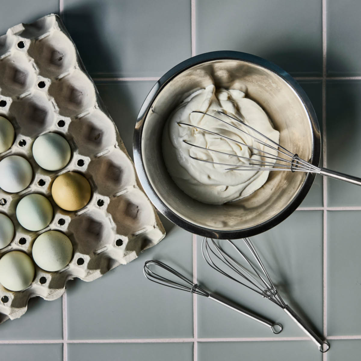 Nicolas Vahé Vispar set 3 delar stål