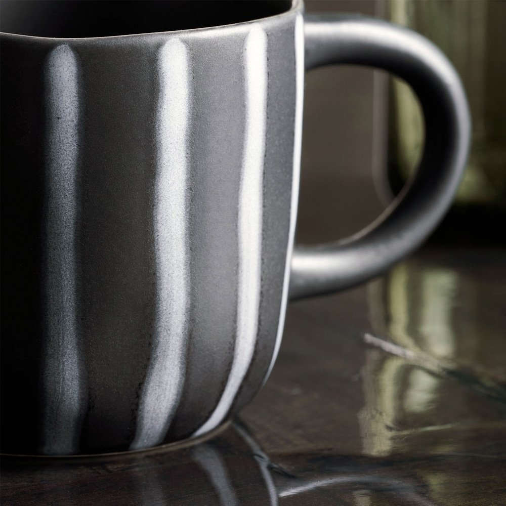 House Doctor Line kopp svart/brun