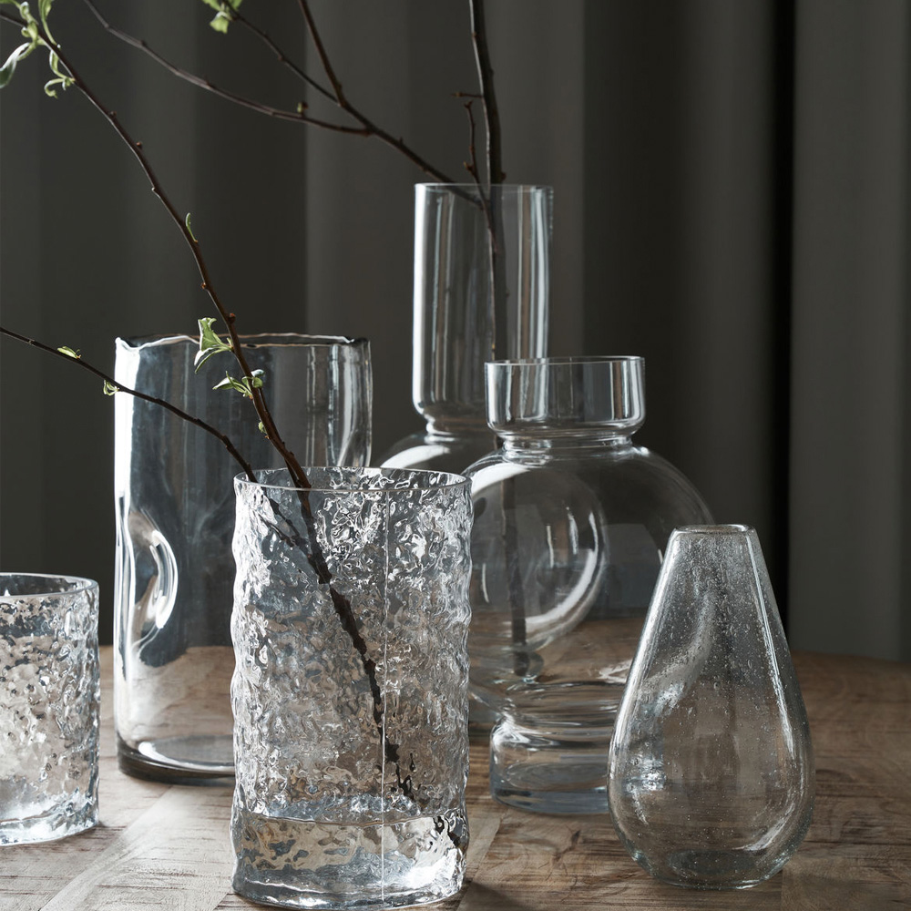 House Doctor Huri vase 20 cm klar