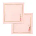 Cocktail Club glasunderlägg Flaska 14x14 cm 2-pack rosa