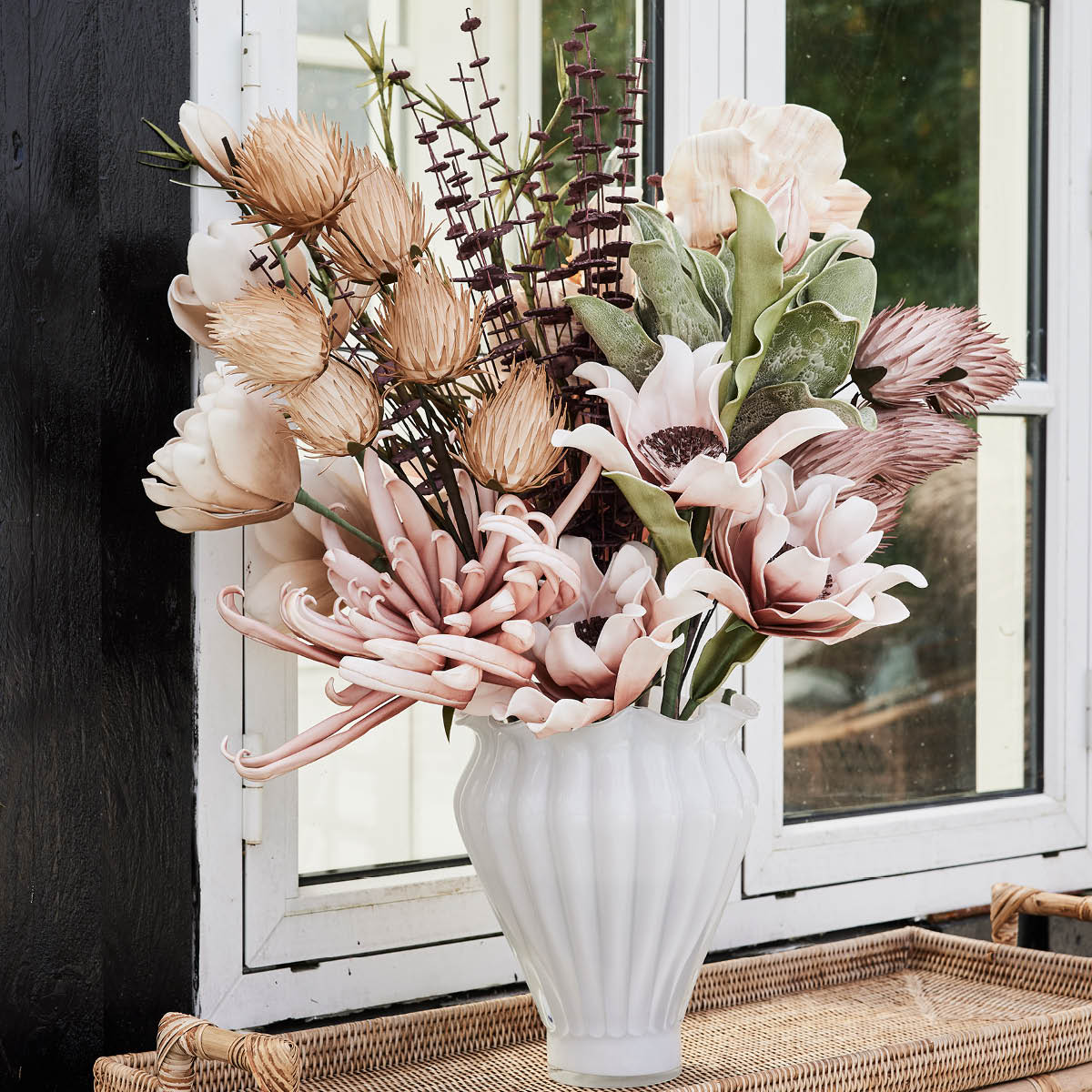 Lene Bjerre Verinne Maljakko 28,5 cm Valkoinen