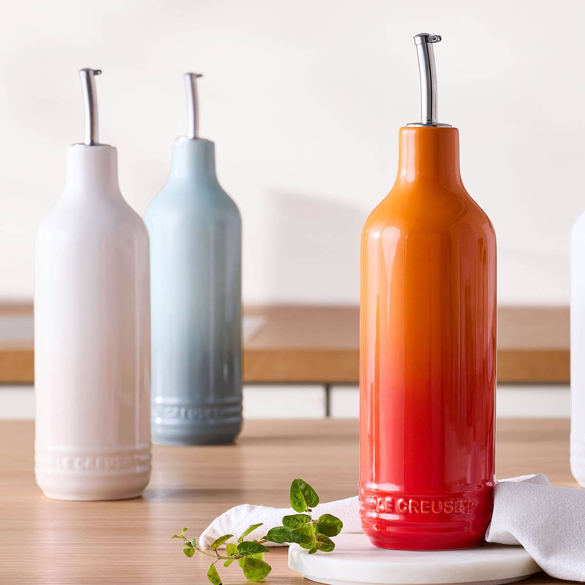 Le Creuset Signature oljeflaske 0,6L volcanic