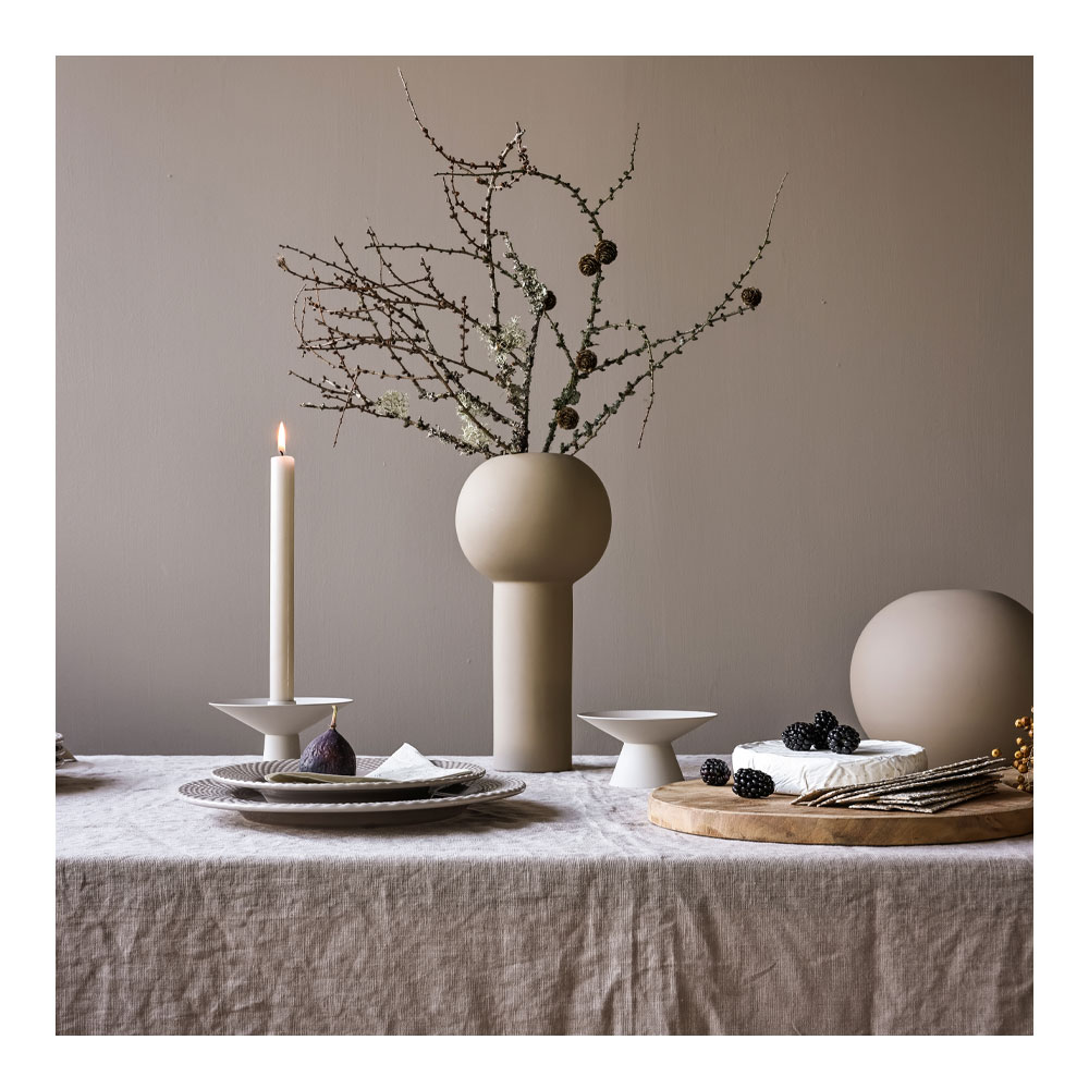 Cooee Uma lysestake 14x7 cm sand