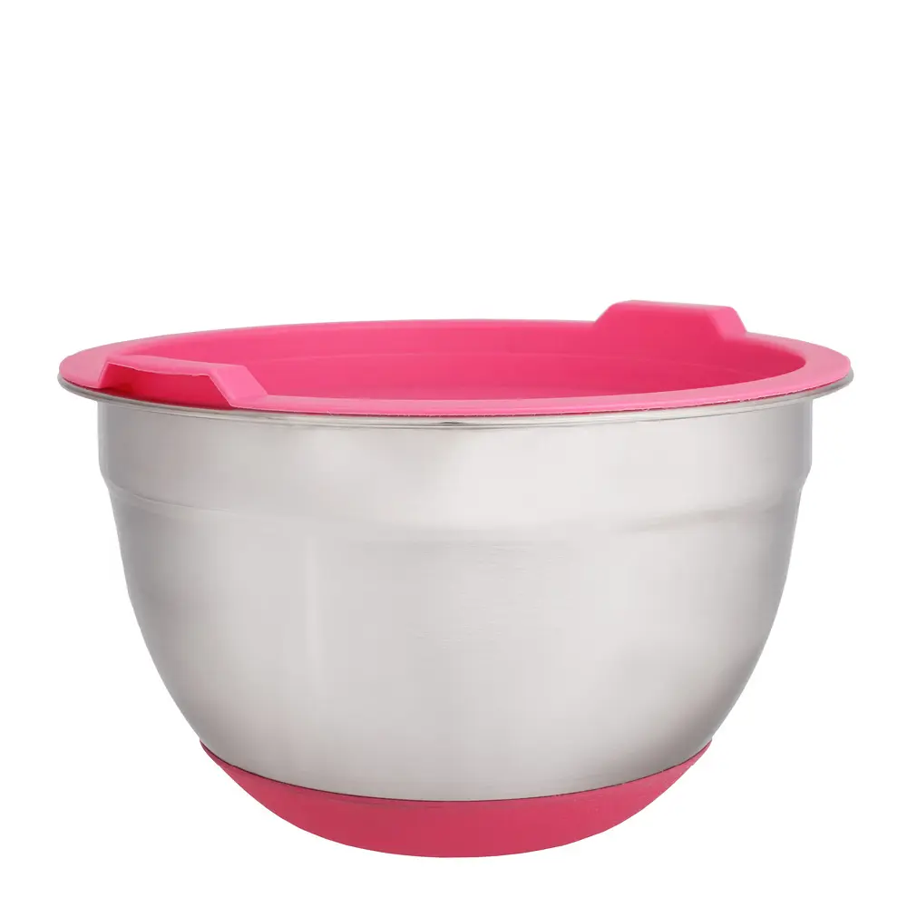 Iloleipuri Taikinakulho kannella 1,5 L Ruostumaton teräs