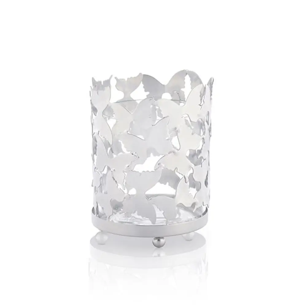 Butterfly Kynttilälyhty Hopea