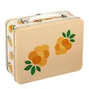 Hjortron plåtväska 16x19 cm gul