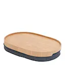 Pilträ/grå salt & pepper