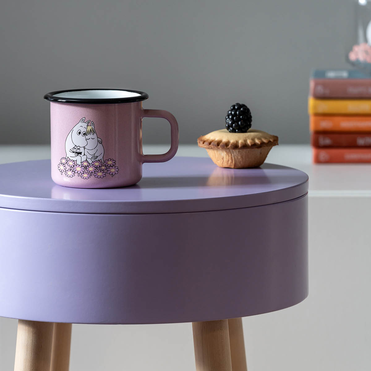 Muurla Mummi emaljekopp 37 cl sammen