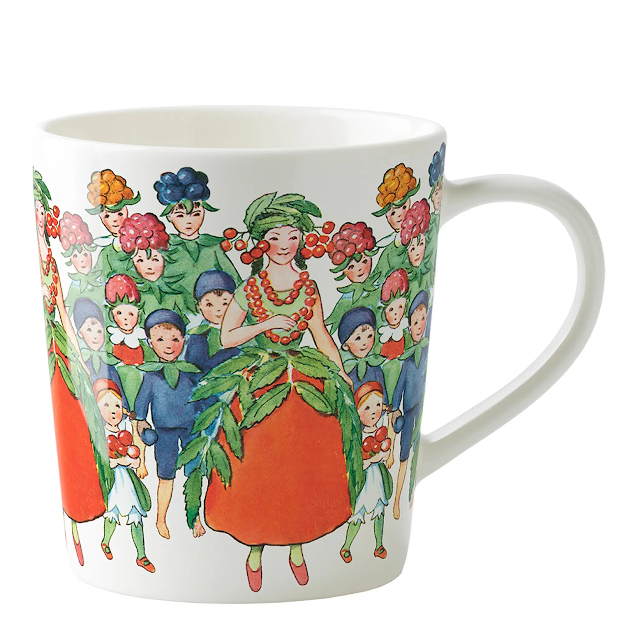 Design House Stockholm Elsa Beskow August mugg med handtag  40 cl vit