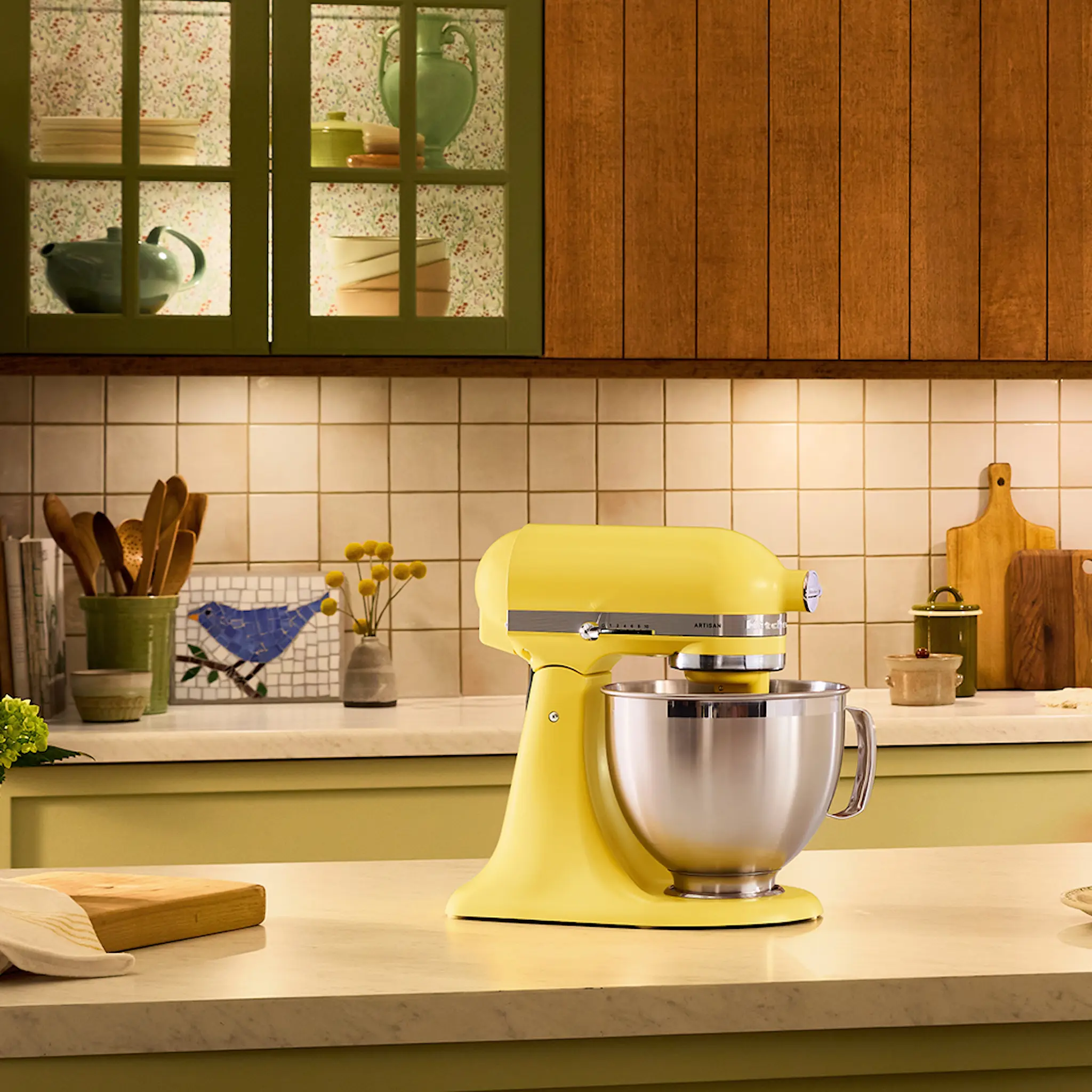 KitchenAid KitchenAid Artisan köksmaskin 5KSM195PSEBT 4,7 L Butter