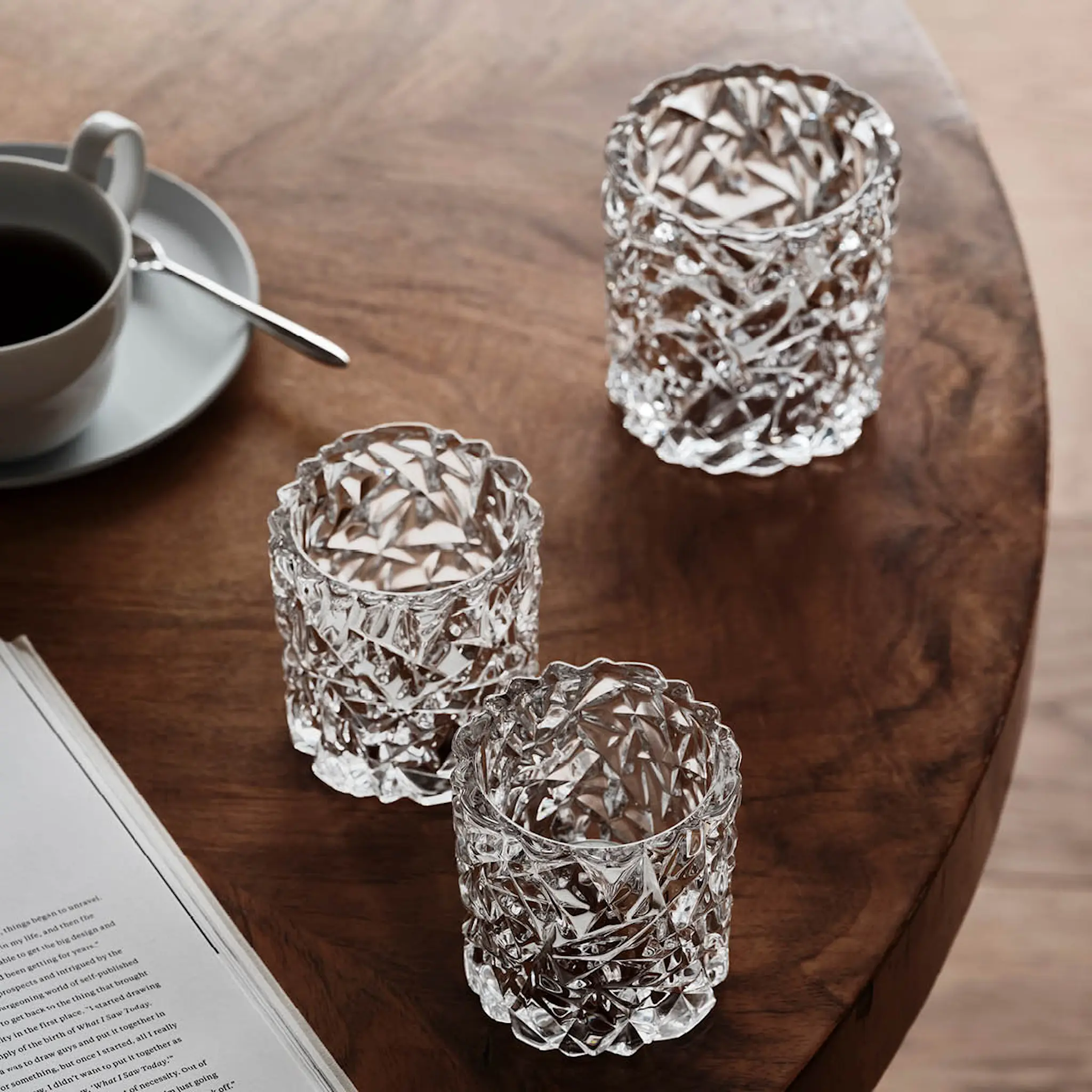 Orrefors Carat Kynttilälyhty 7,9 cm Kirkas