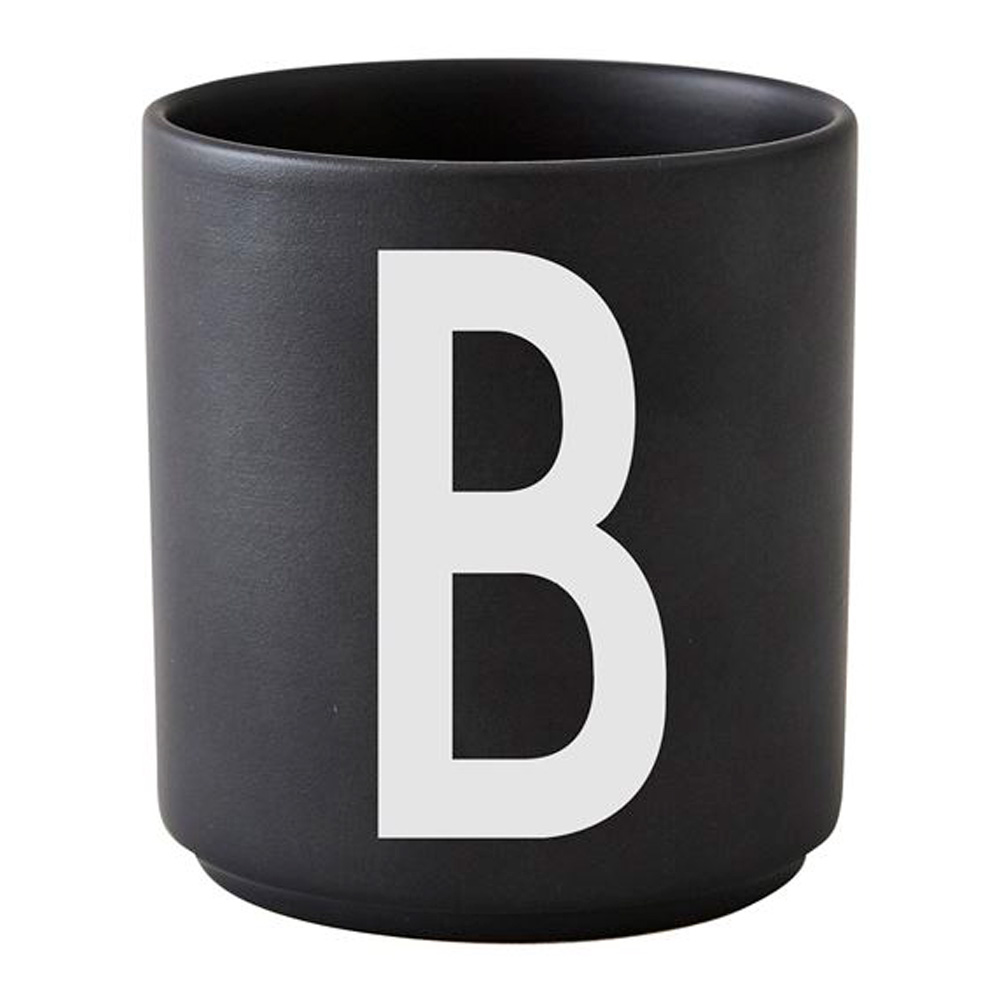 Design Letters - Personal Kirjainmuki B 25 cl Musta