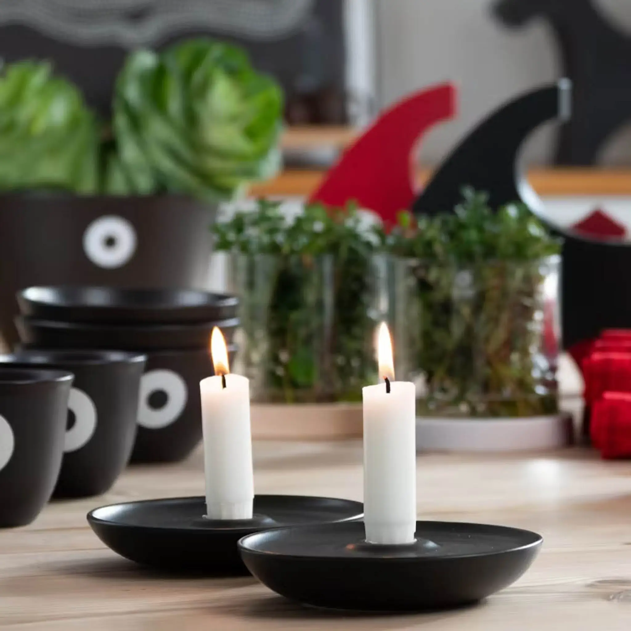 Rotor Design Signatur ljusstake Galax 13,5x13,5 cm svart