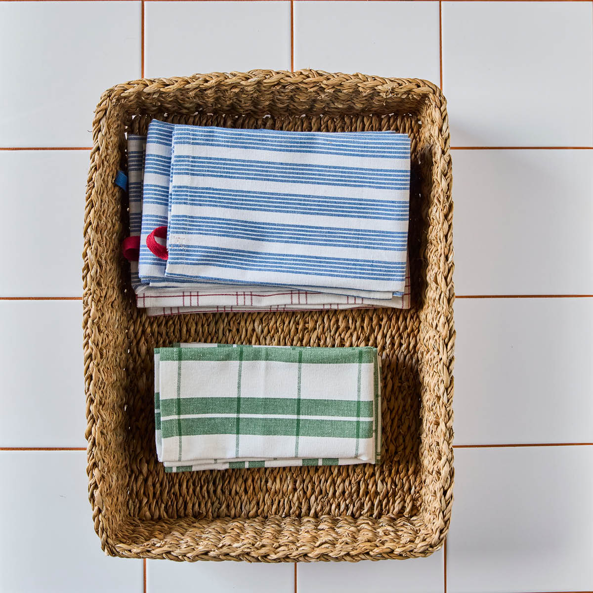 Nicolas Vahé Naba oppbevaringskurv 30x41 cm sjøgress