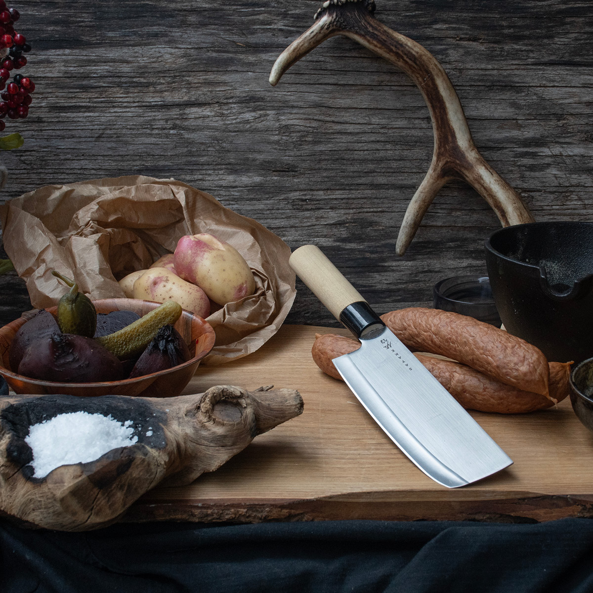 Satake Houcho grønnsakshakke 17 cm