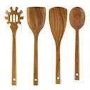 Rey redskapsset 4-pack akaciaträ
