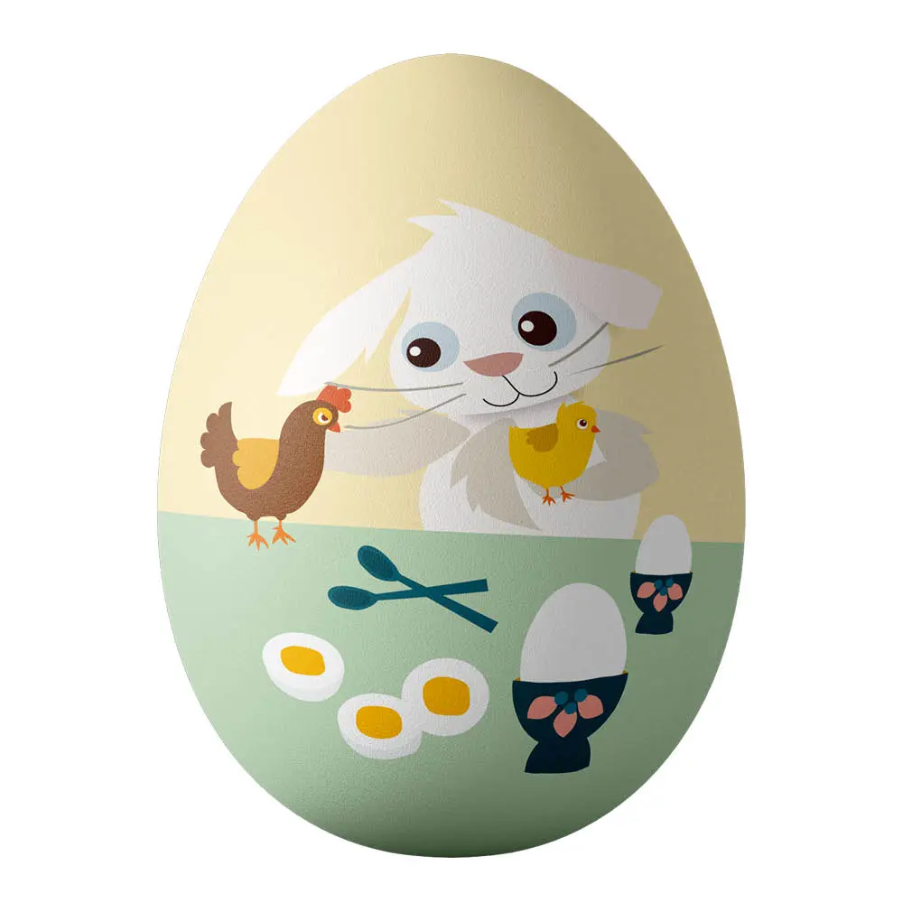 Påskeegg 15 cm Kanin
