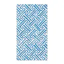 Fretwork servett 32,5x40 cm 15-pack blå/vit