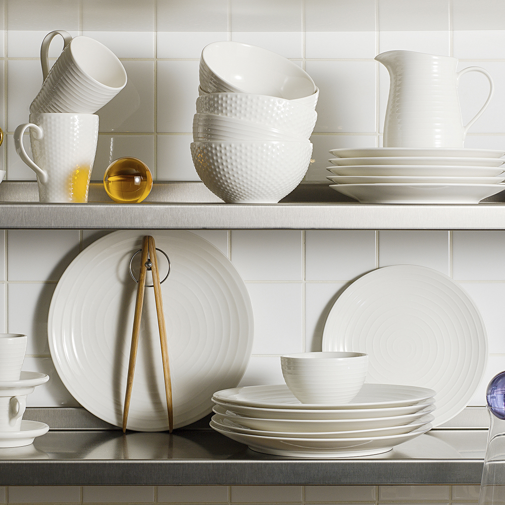 Design House Stockholm Blond skål 30 cl stripe hvit