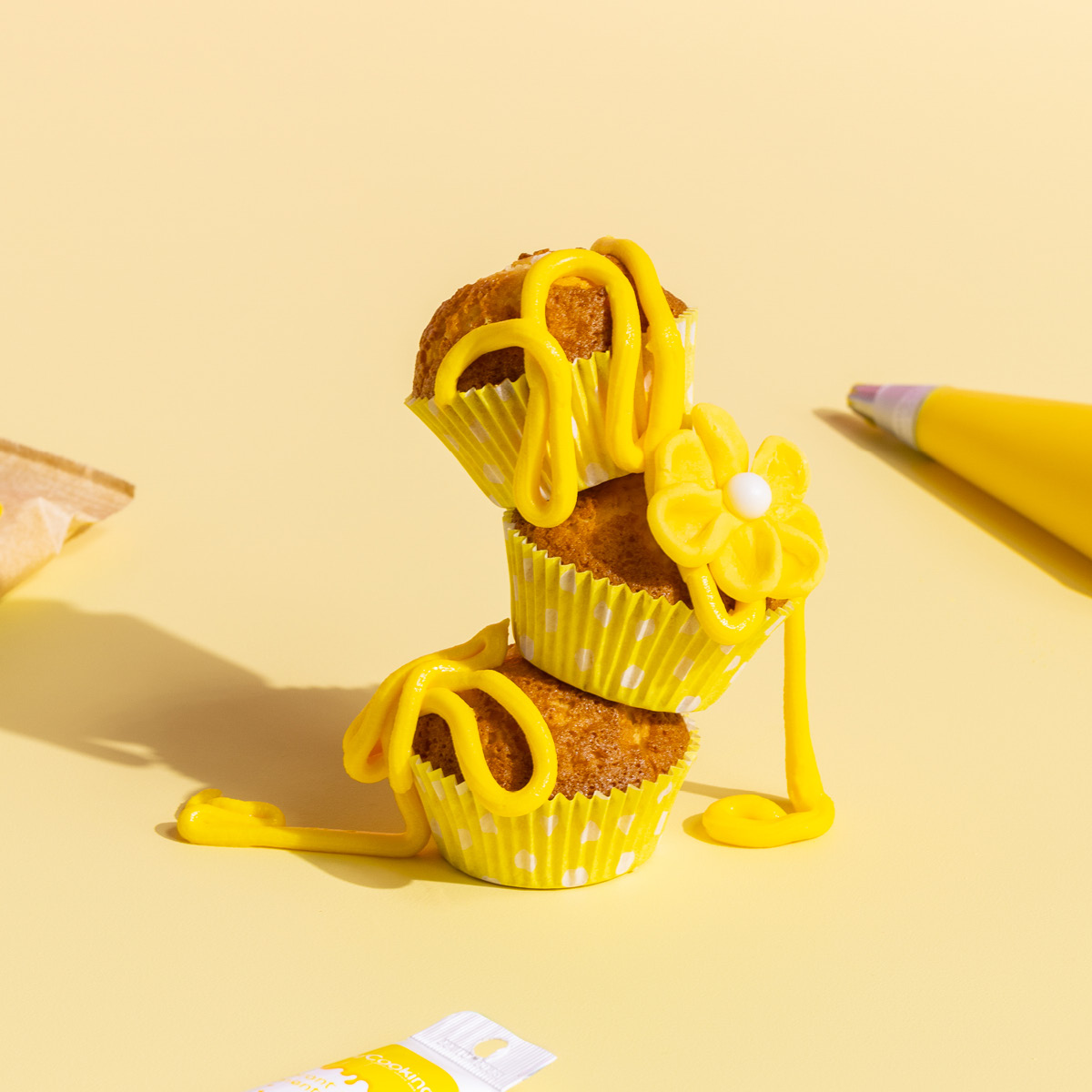 ScrapCooking Sockerpasta 250 g gul