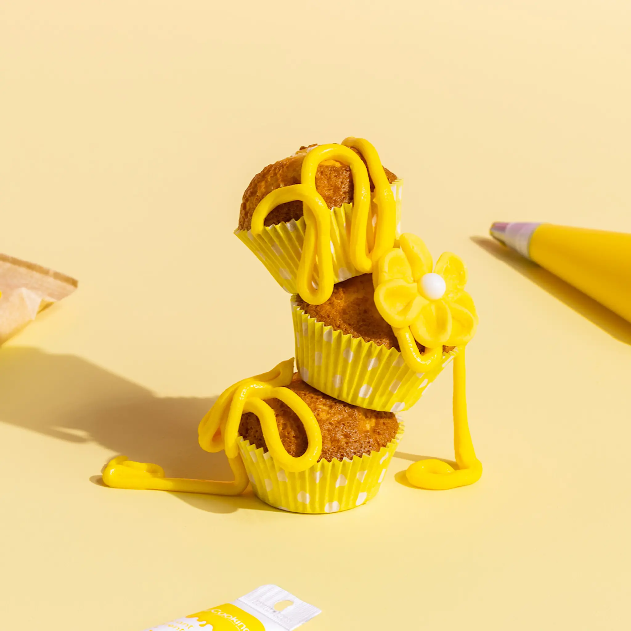 ScrapCooking Sockerpasta 250 g gul