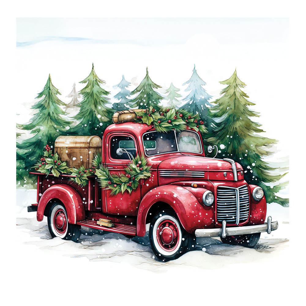 Ambiente Servett 33x33 cm 20-pack Van In The Snow