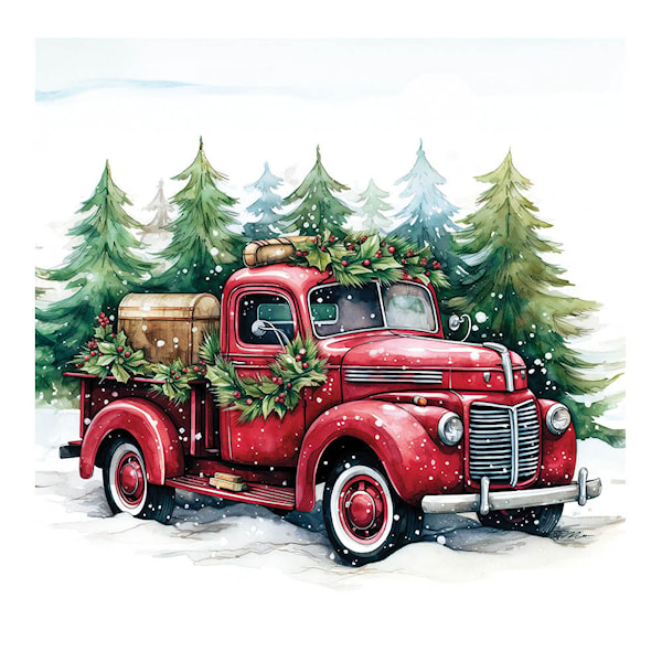 Servett 33x33 cm 20-pack Van In The Snow