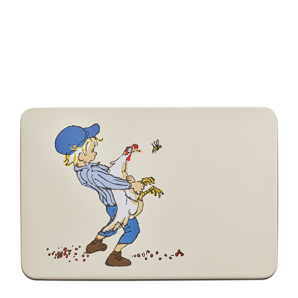 Muurla Emil i Lønneberget metallboks 18x12 cm klukk klukk