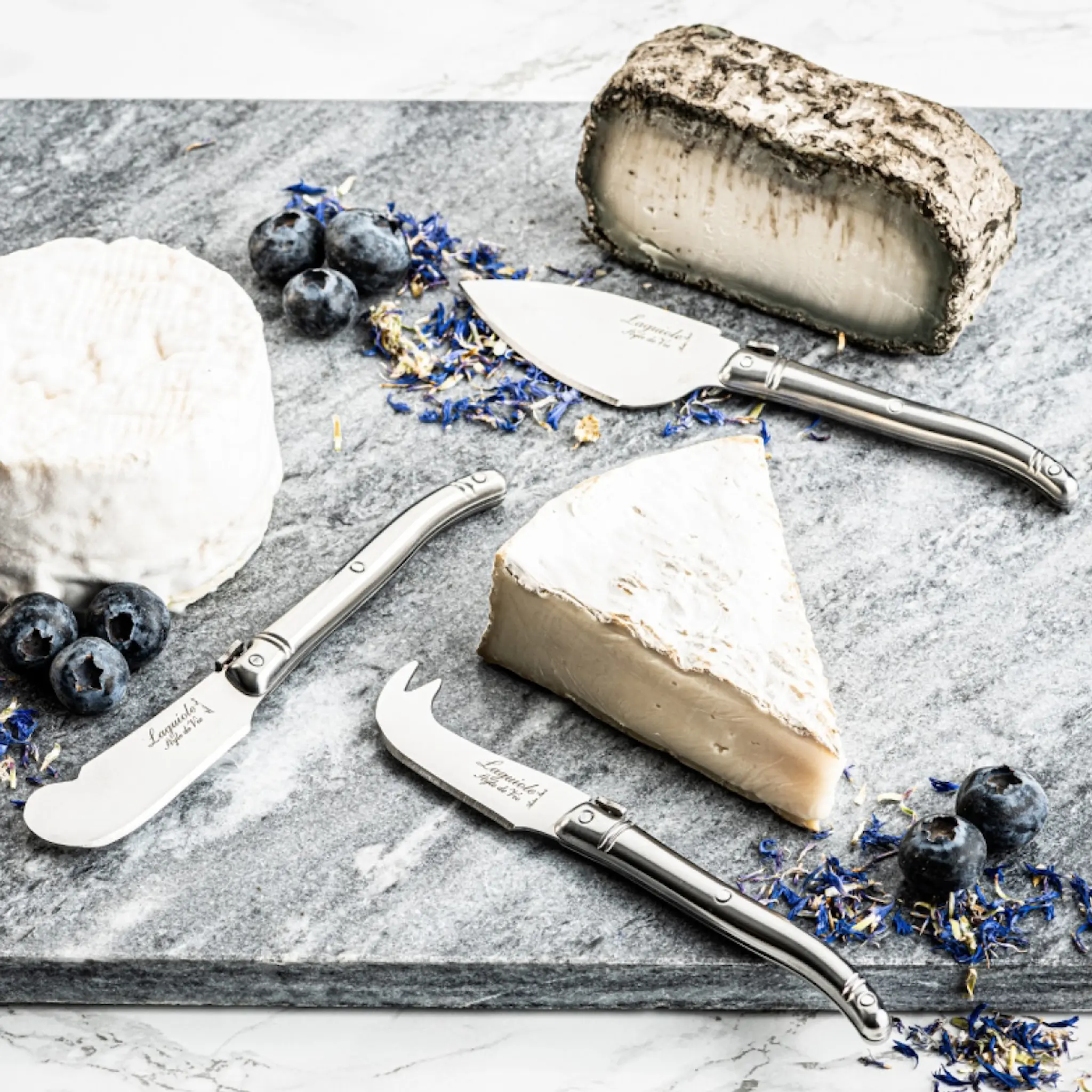 Laguiole Style de Vie Laguiole Juustoveitsi 3 osaa Ruostumaton teräs