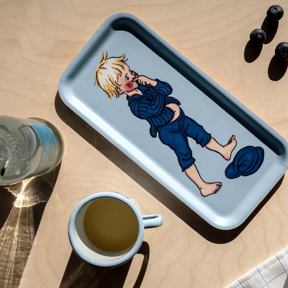 Muurla Eemeli Tarjotin Eemeli 27x13 cm Sininen