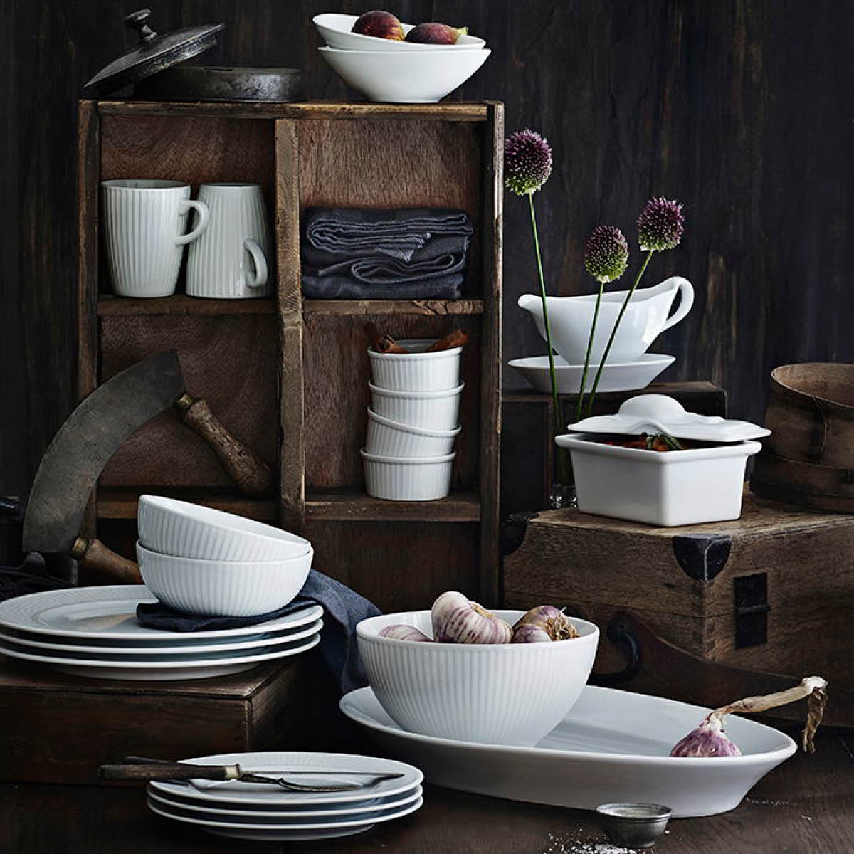 Pillivuyt Ramekin nr 5 låg 10 cm 30 cl vit