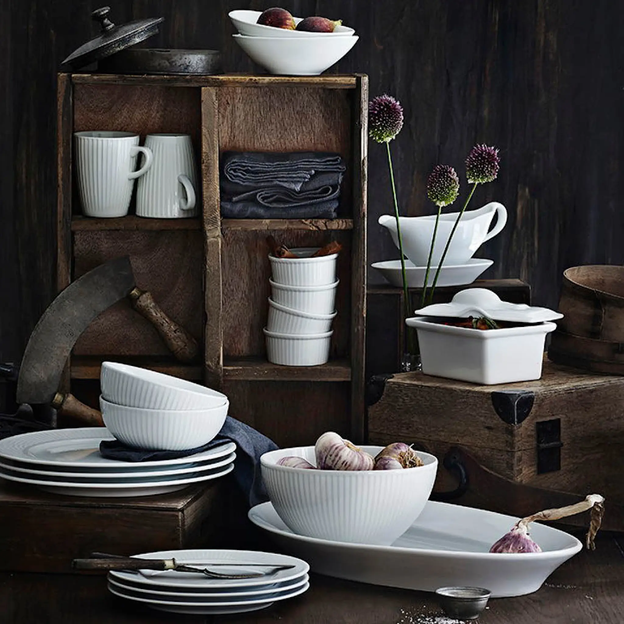 Pillivuyt Ramekin nr 5 låg 10 cm 30 cl vit