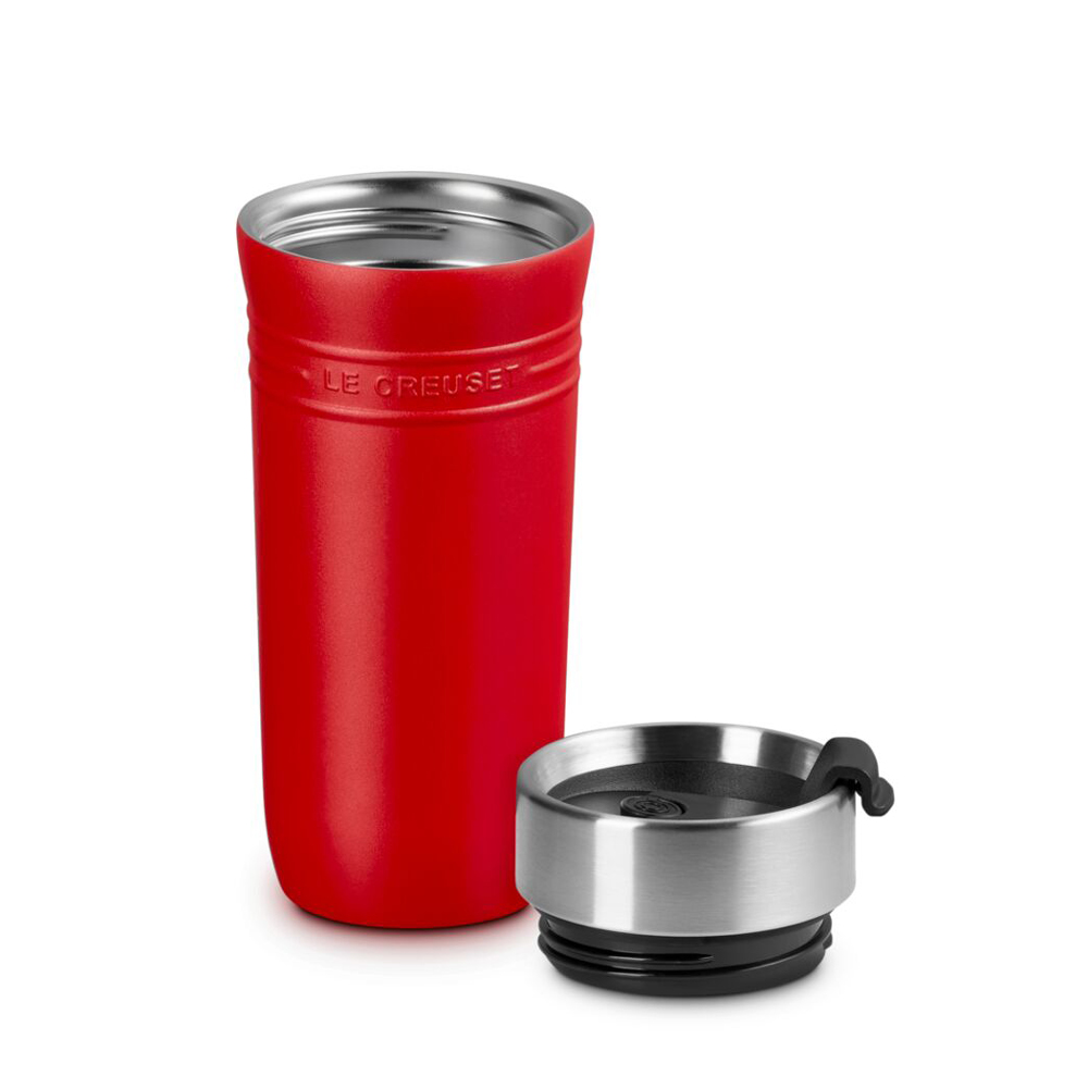 Le Creuset On The Go termosmugg 35 cl cerise