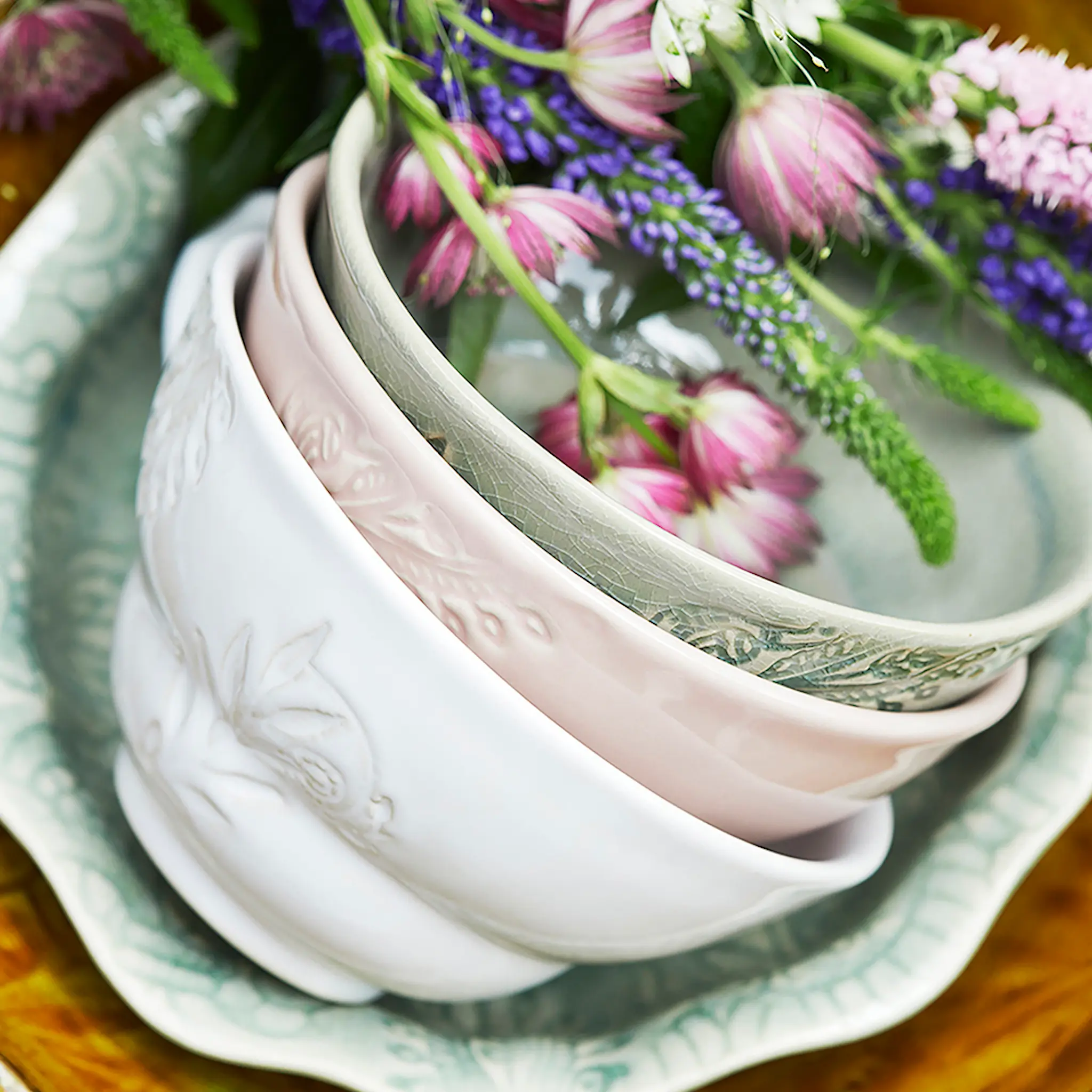 Sthål Arabesque Mugg med Öra 25 cl White