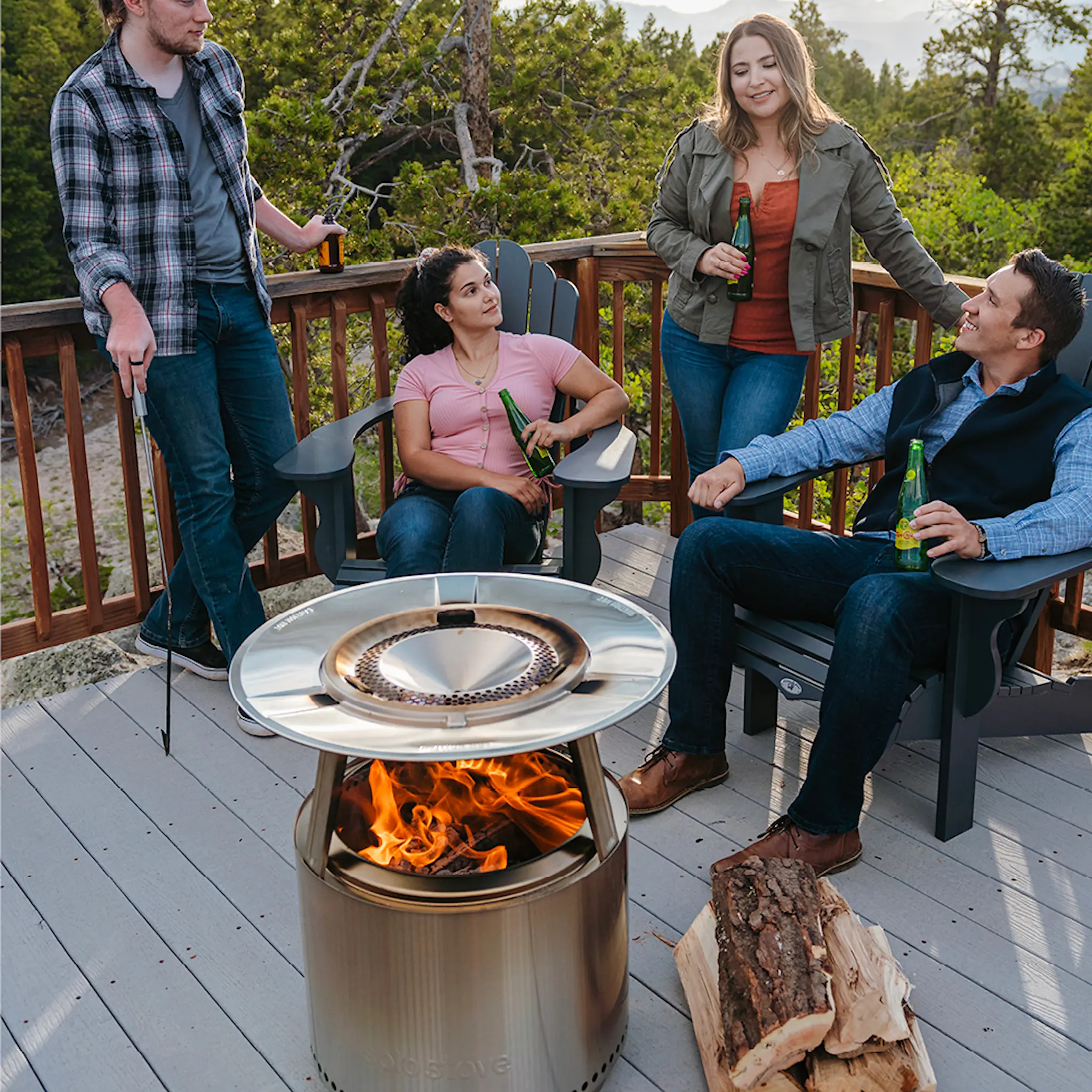 Solo Stove Ranger Lämmönjakaja 50,8 cm Hopea