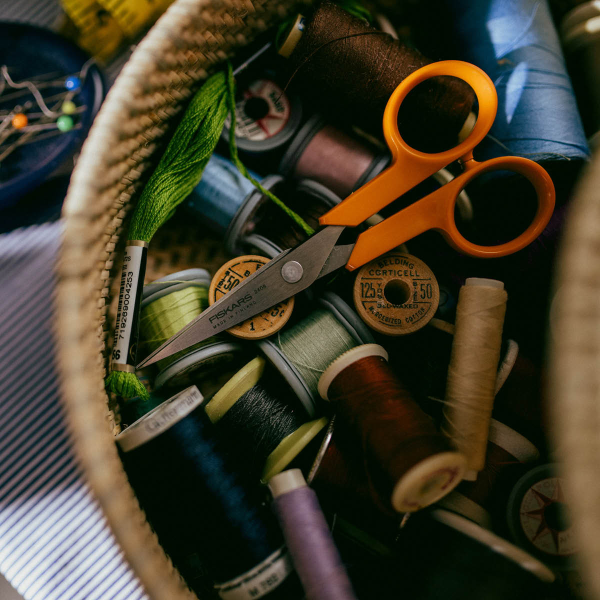 Fiskars Classic sysaks 13 cm oransje