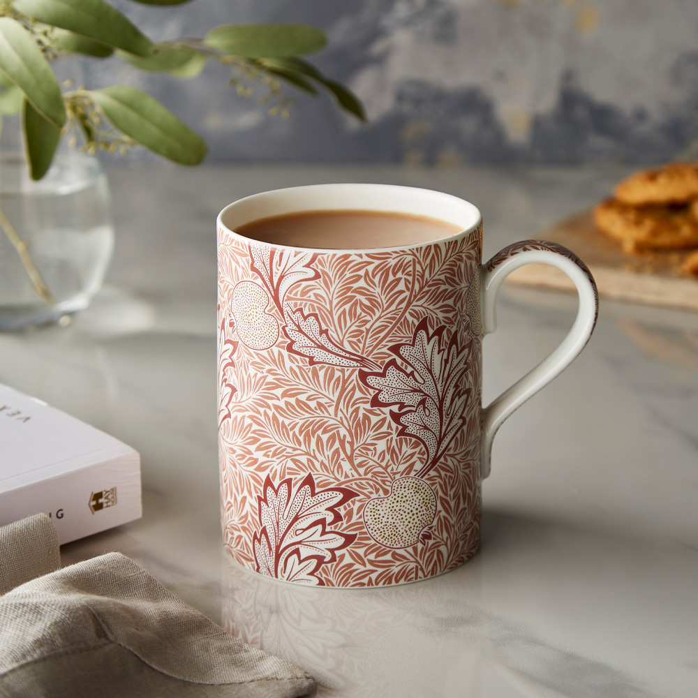 Spode Morris & Co krus 34 cl Apple Madder